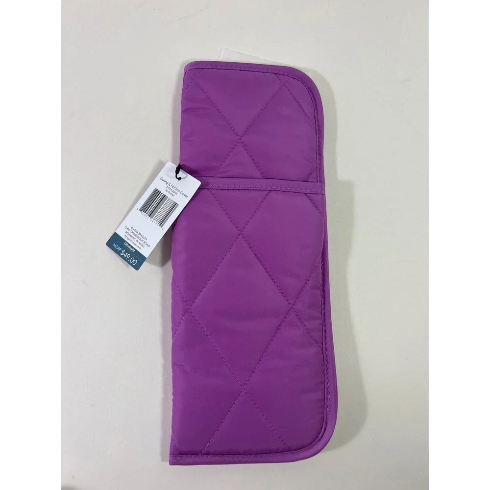 Vera Bradley Curling & Flat Iron Cover Iris Orchid NWT